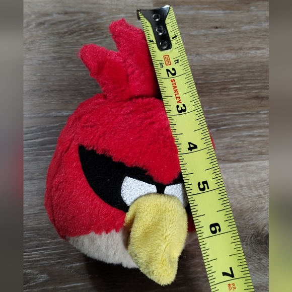 Angry Birds Space Super Red Bird 7" Plush WITHOUT SOUND 2012 - Picture 9 of 10